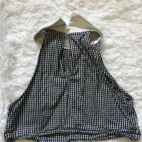 Peter Pan Collar Crop Top - Picture 2 of 2